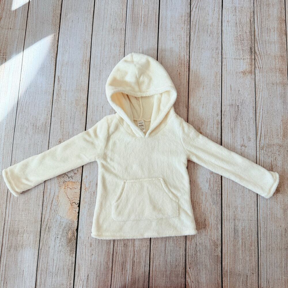 NWOT - Girls 5T - Carter's - Hooded Fleece Sweatshirt